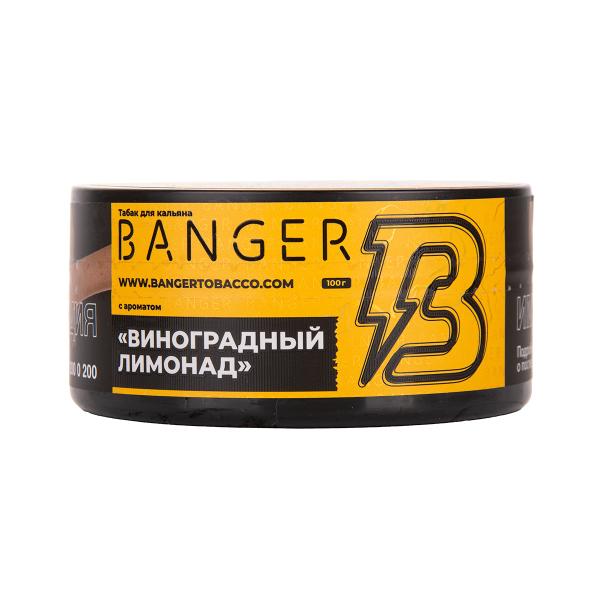Табак Banger Grape Lemonade 100 грамм в Казани