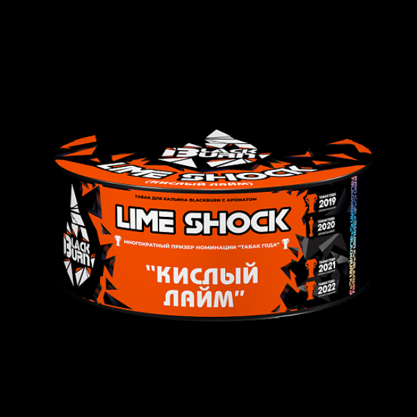 Табак BlackBurn Lime Shock 100 грамм в Казани