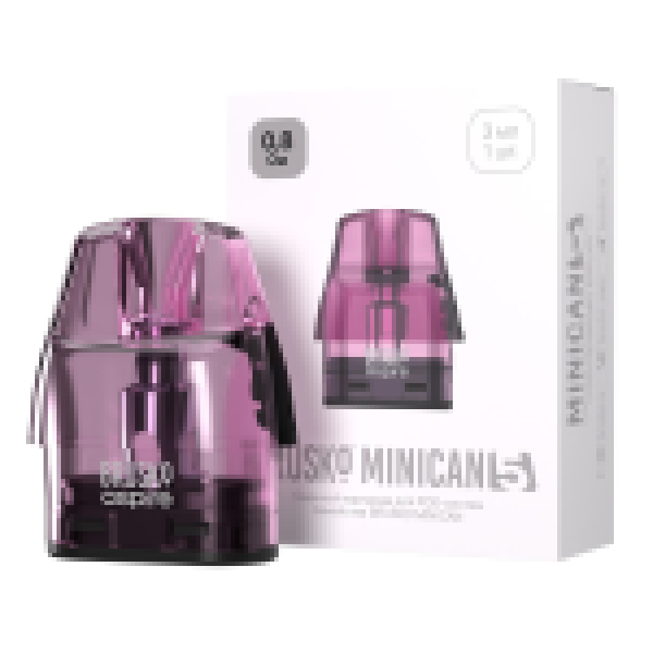 Картридж Brusko Minican 5 3 Мл 08 Ом Розовый Pink Упак. 1 Шт. в Казани