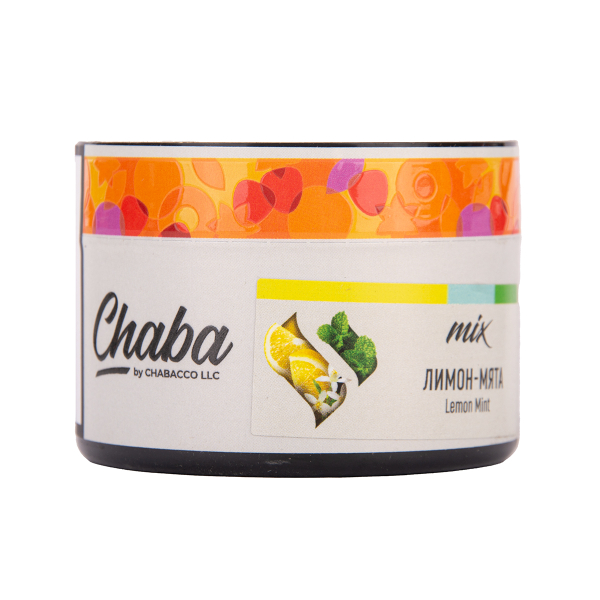Бестабачная смесь Chaba Mix Lemon Mint Nicotine Free 40 грамм в Казани