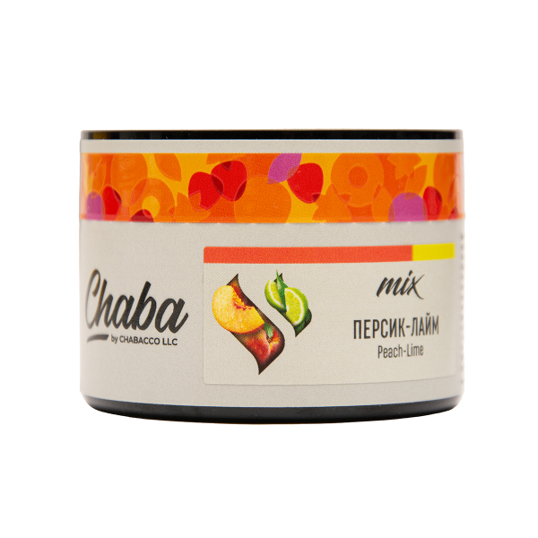 Бестабачная смесь Chaba Mix Peach Lime Nicotine Free 40 грамм в Казани