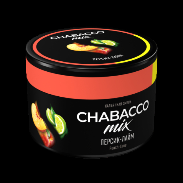Бестабачная смесь Chabacco Mix Medium Peach Lime 40 грамм в Казани