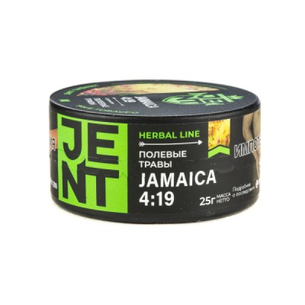Табак Jent Herbal Line Jamaica 4 19 Полевые Травы 25 грамм в Казани