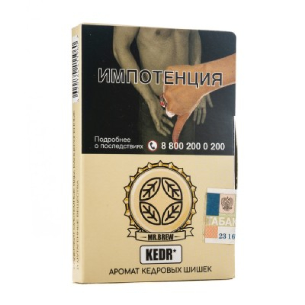 Табак Mr Brew Kedr Аромат Кедровых Шишек 25 грамм в Казани
