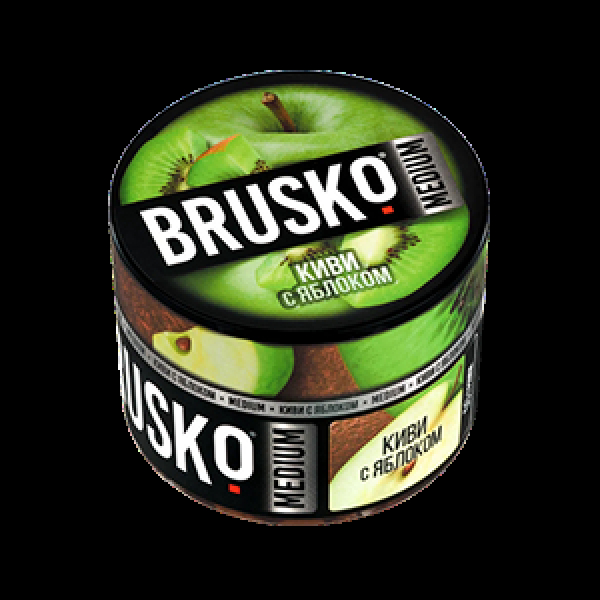 Бестабачная смесь Brusko Киви С   Яблоком 50 грамм в Казани