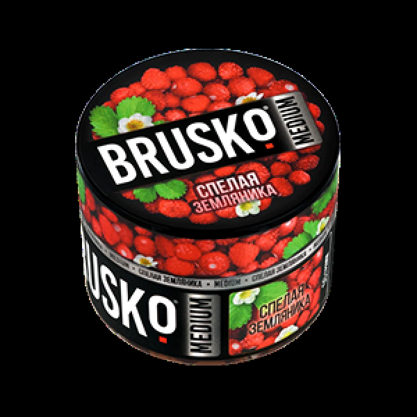 Бестабачная смесь Brusko Спелая Земляника 50 грамм в Казани
