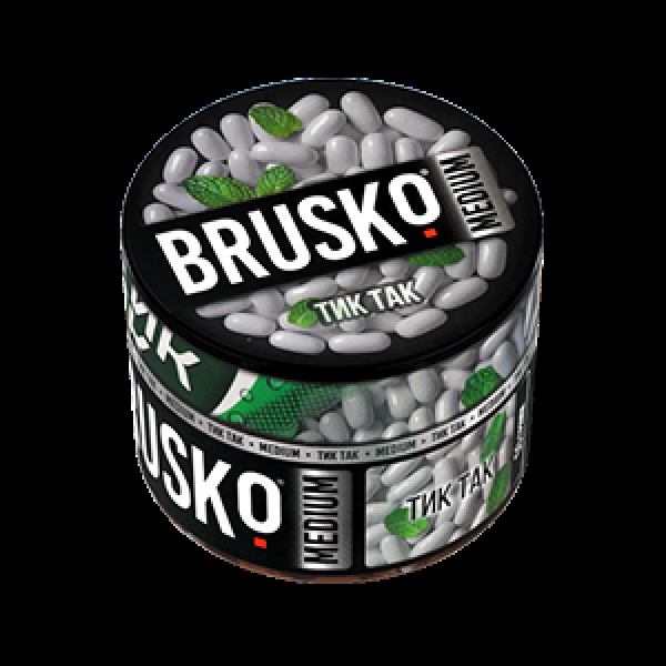 Бестабачная смесь Brusko Тик Так 50 грамм в Казани