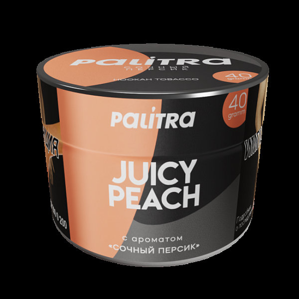 Табак Palitra Juicy Peach Сочный Персик 40 грамм в Казани