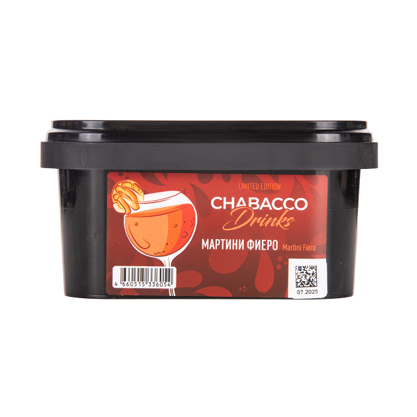 Бестабачная смесь Chabacco Medium Le Martini Fiero 200 грамм в Казани