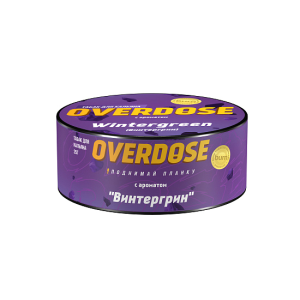 Табак Overdose Wintergreen 25 грамм в Казани