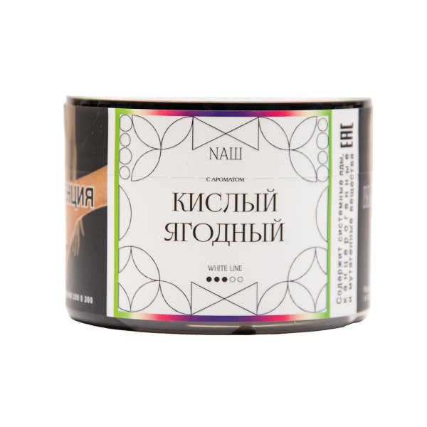 Табак NАШ White Кислый Ягодный 40 грамм в Казани