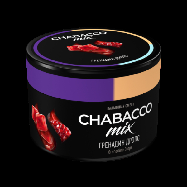 Смесь Chabacco Mix Grenadine Drops Гренадин Дропс  Medium 40 грамм в Казани