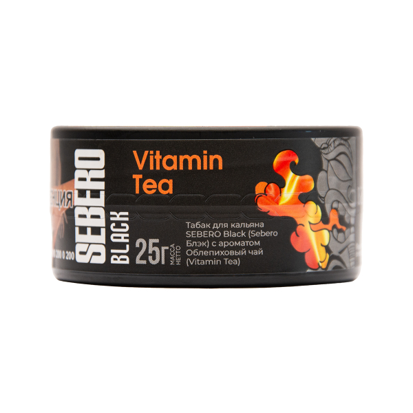 Табак Sebero Black Black Vitamin Tea 25 грамм в Казани