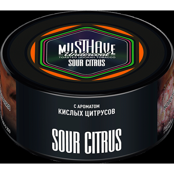 Табак Must Have Sour Citrus 125 грамм в Казани