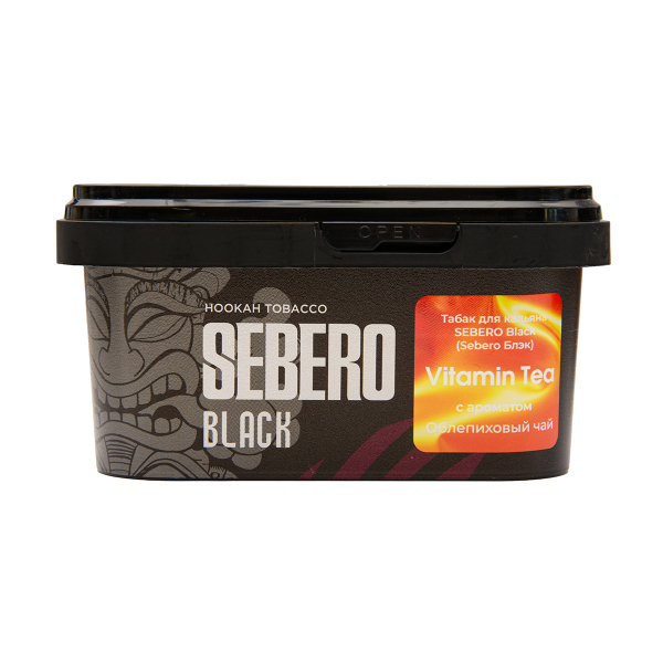 Табак Sebero Black Vitamin Tea Облепиховый Чай 200 грамм в Казани