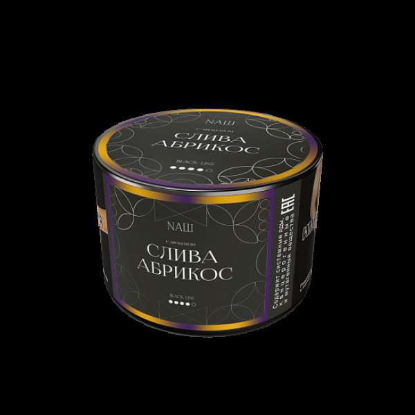 Табак Nаш Black Слива Абрикос 40 грамм в Казани