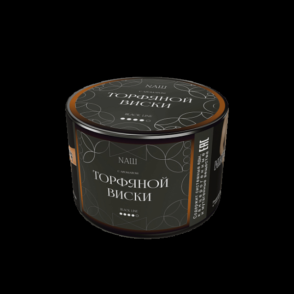 Табак Nаш Black Торфяной Виски 40 грамм в Казани