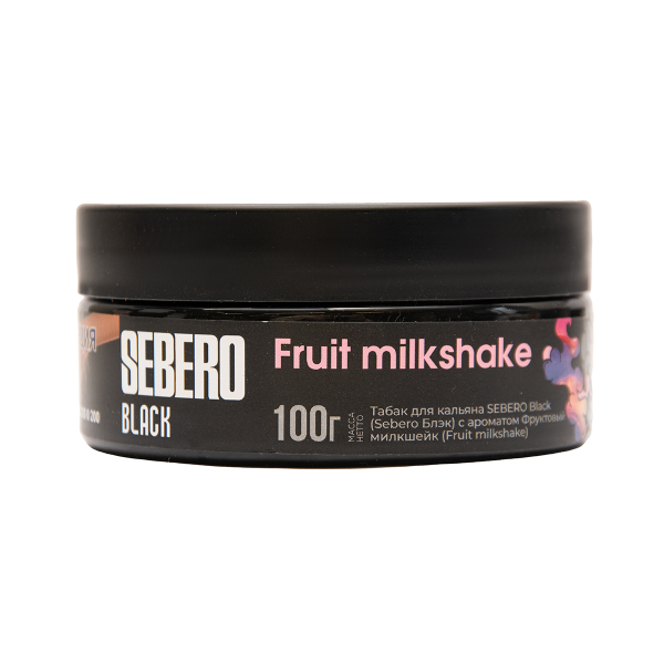 Табак Sebero Black Fruit Milkshake 100 грамм в Казани