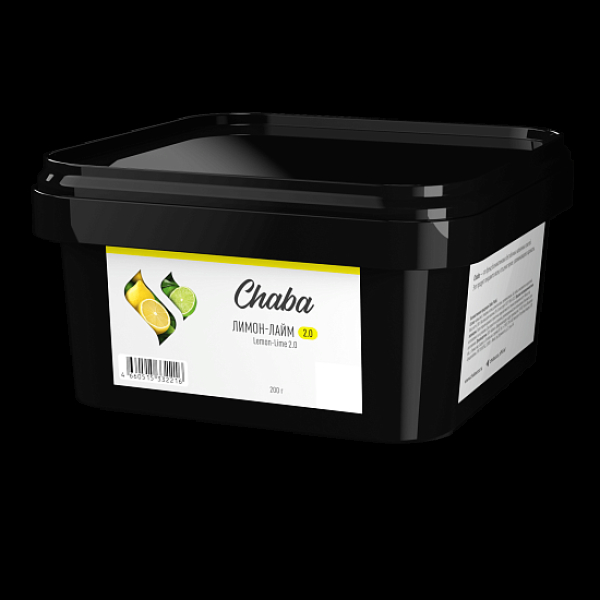 Безникотиновая смесь Chaba Lemon Lime 2.0 Лимон Лайм 200 грамм в Казани