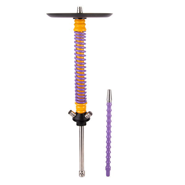 Кальян Mamay Customs Coilover Большой  Жёлтый Сирень в Казани