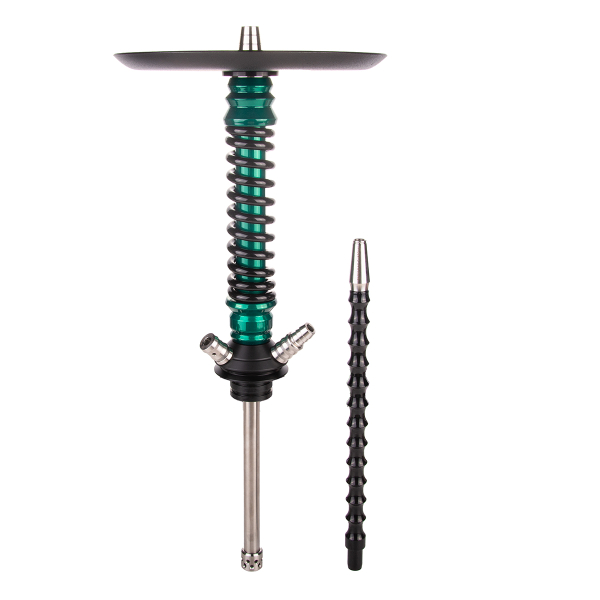 Кальян Mamay Customs Coilover Mini  Зелёный Лак Чёрный в Казани