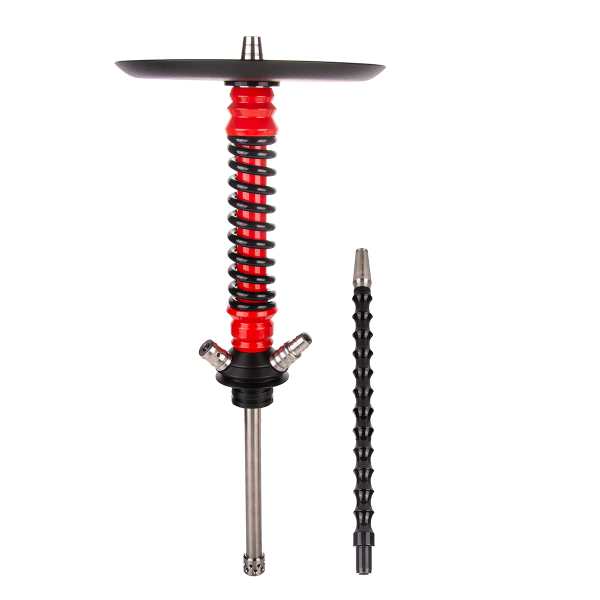Кальян Mamay Customs Coilover Mini  Красный Чёрный в Казани