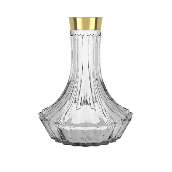 Колба Alpha Hookah Craft Twistlock На Резьбе Прозрачная  Gold в Казани