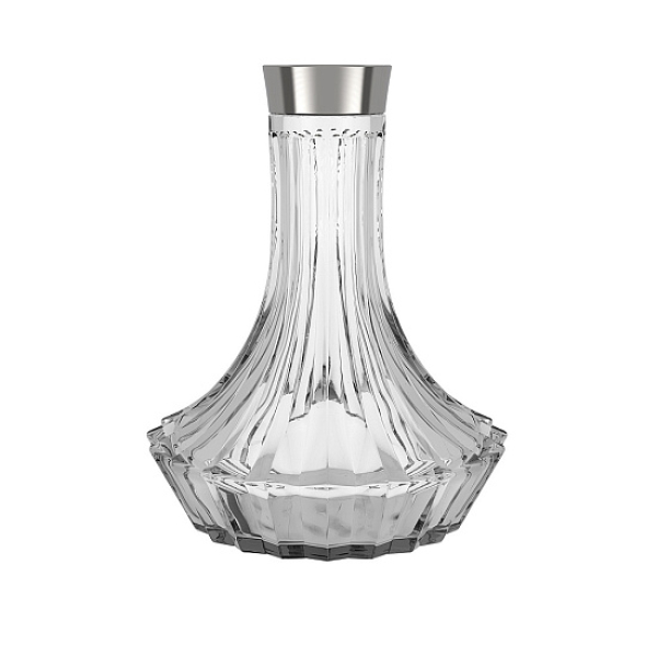 Колба Alpha Hookah Craft Twistlock На Резьбе Прозрачная  Silver в Казани