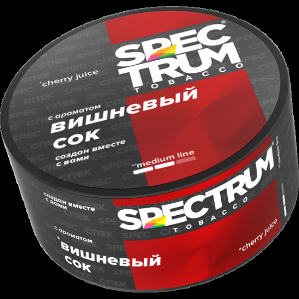 Табак Spectrum Medium Line Cherry Juice 25 грамм в Казани