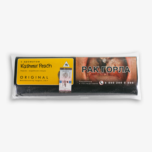 Табак Tangiers Kashmir Peach Персик Кашмир 100 грамм в Казани
