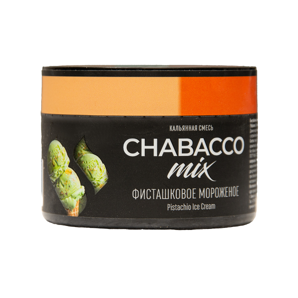 Бестабачная смесь Chabacco Mix Medium Pistachio Ice Cream 50 грамм в Казани