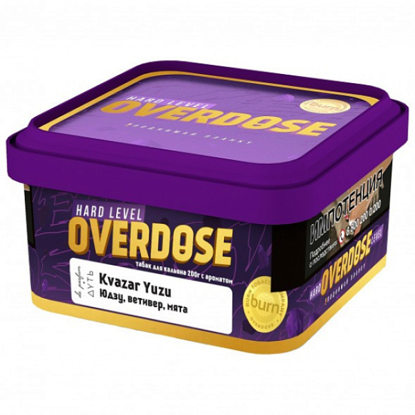 Табак Overdose Kvazar Yuzu 200 грамм в Казани