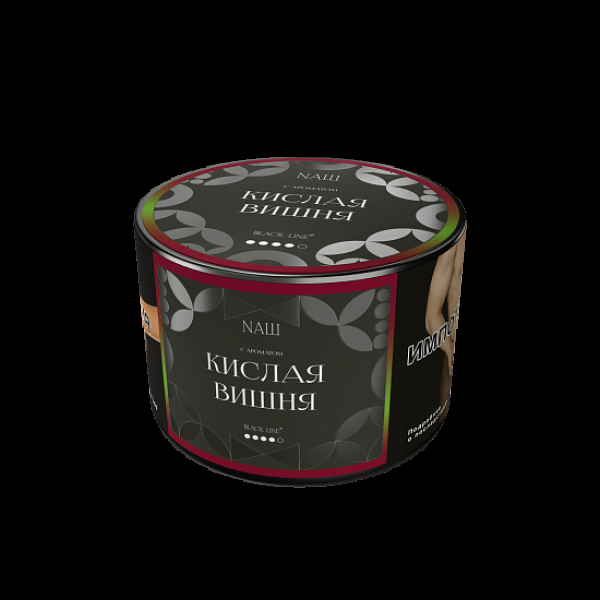 Табак Nаш Black Кислая Вишня 40 грамм в Казани