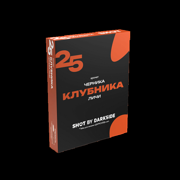 Табак Darkside Shot Клубника Черника Личи 25 25 грамм в Казани