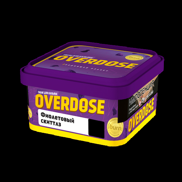 Табак Overdose Фиолетовый Скиттлз 200 грамм в Казани