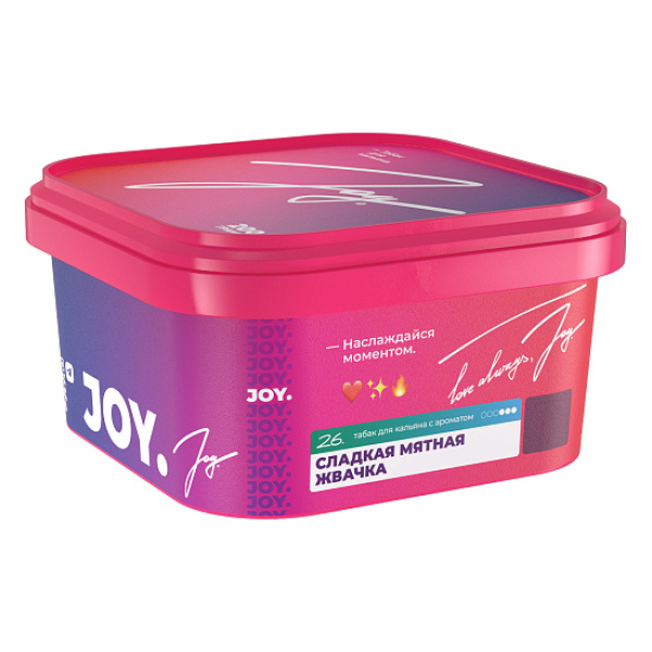 Табак Joy Сладкая Мятная Жвачка 26. 200 грамм в Казани