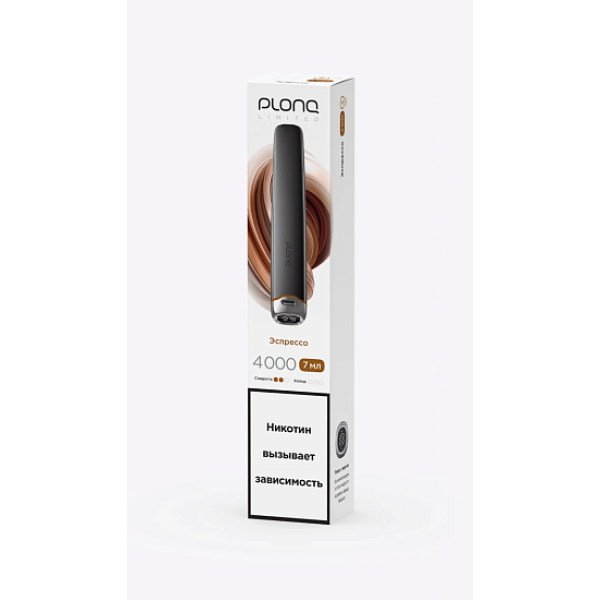 Электронка Plonq Plus Pro Black Эспрессо 4000 затяжек в Казани