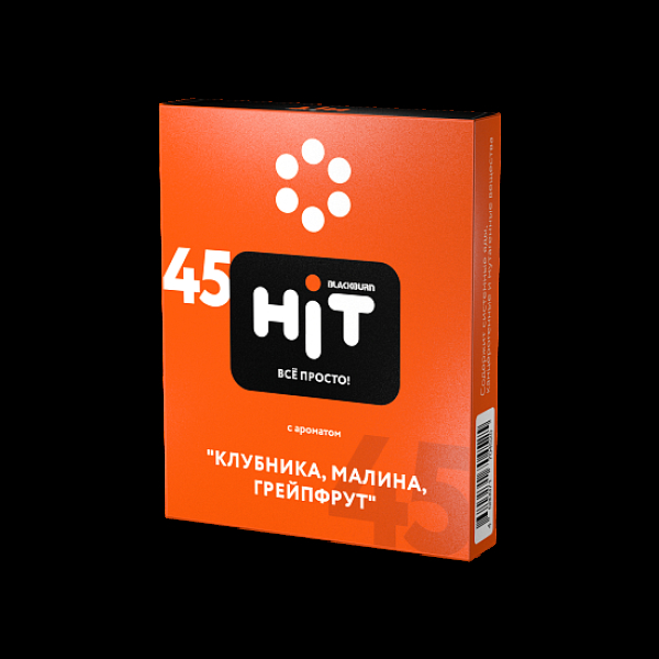 Табак Blackburn Hit Клубника Малина Грейпфрут 45 30 грамм в Казани