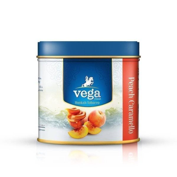 Табак Vega Peach Caramello 100 грамм в Казани