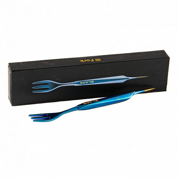 Вилка-шило Blade Hookah Blue Matte в Казани